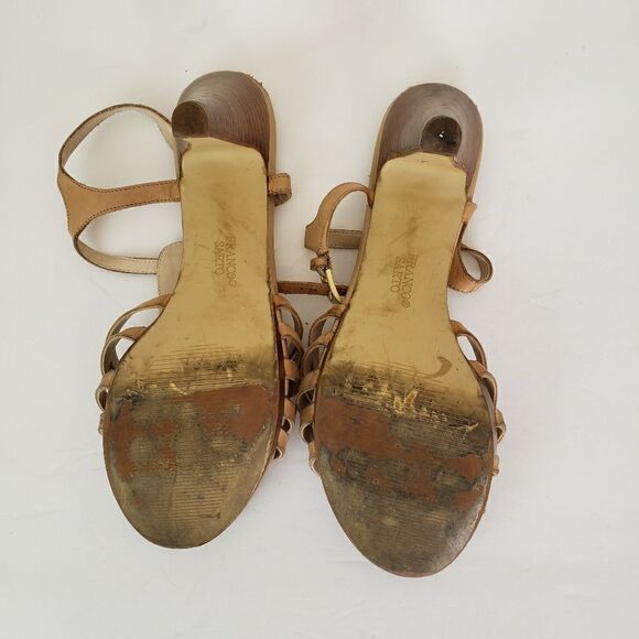 Franco Sarto Martin platform heels in natural - Picture 6 of 6